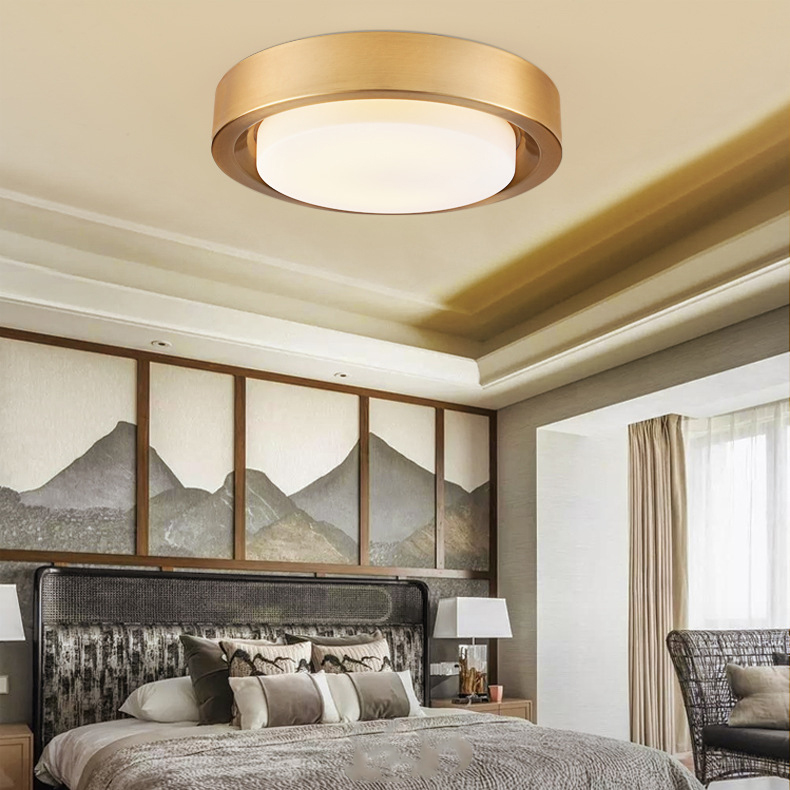 Потолочный светильник BUTTON GOLD D47 by ImperiumLoft