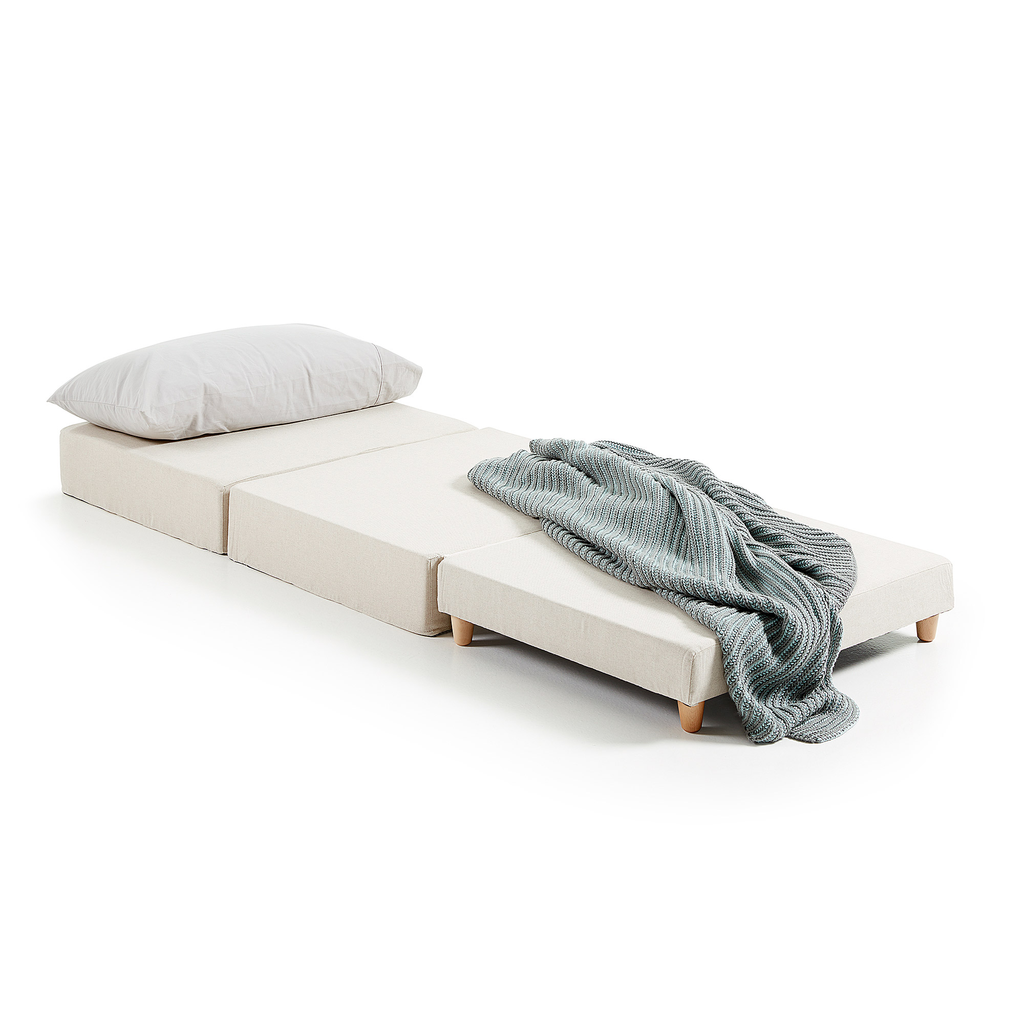 Пуф-кровать Kos серая La Forma (ex Julia Grup)