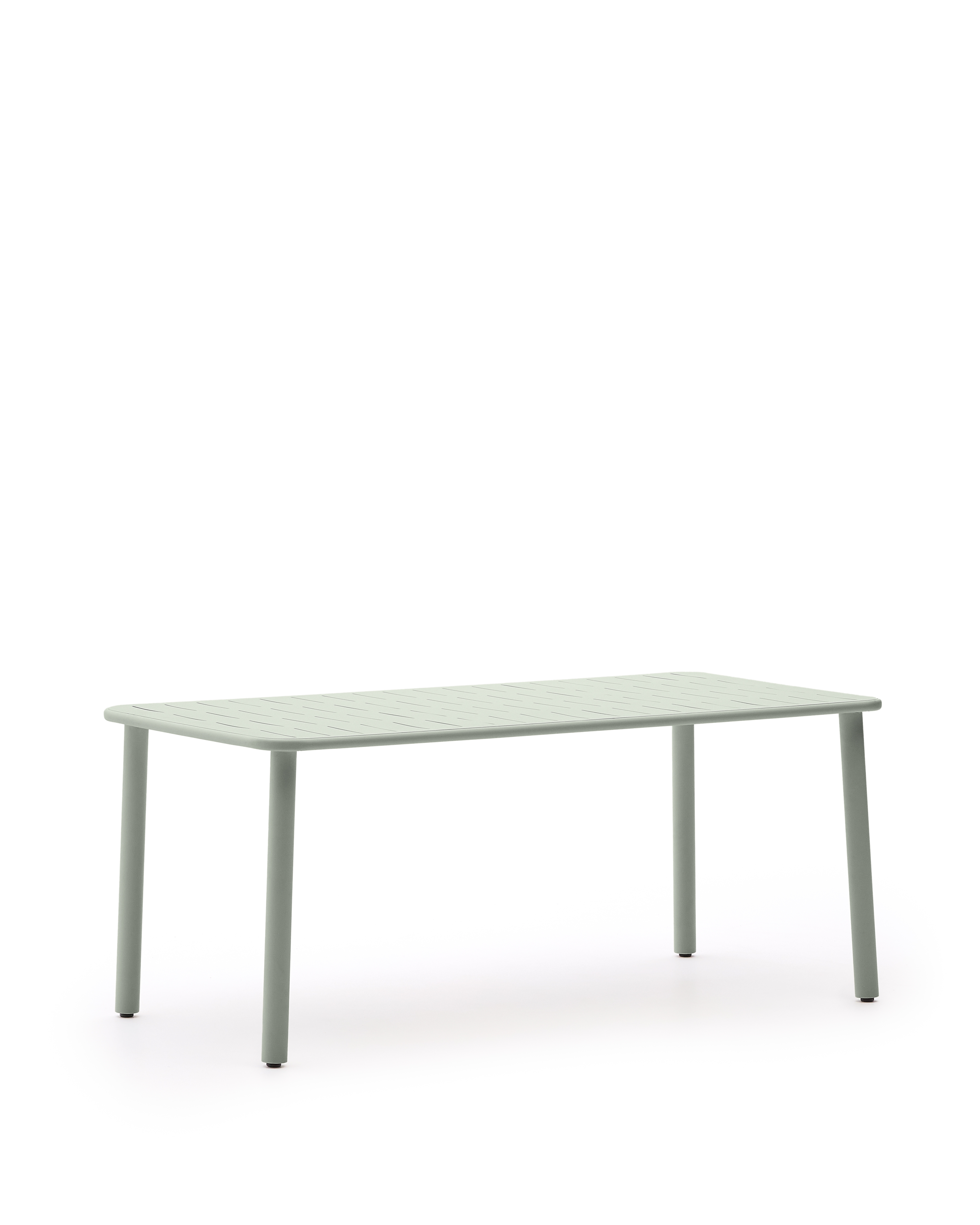 Уличный стол Brai из оцинкованной стали бирюзового цвета 180 x 90 см La Forma (ex Julia Grup)