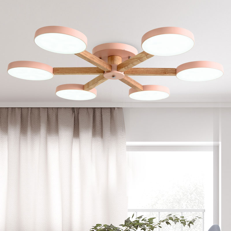 Потолочная люстра TURNA 3 Gray by ImperiumLoft