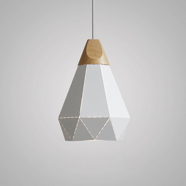 Подвесной светильник EDGE D22 A White by ImperiumLoft