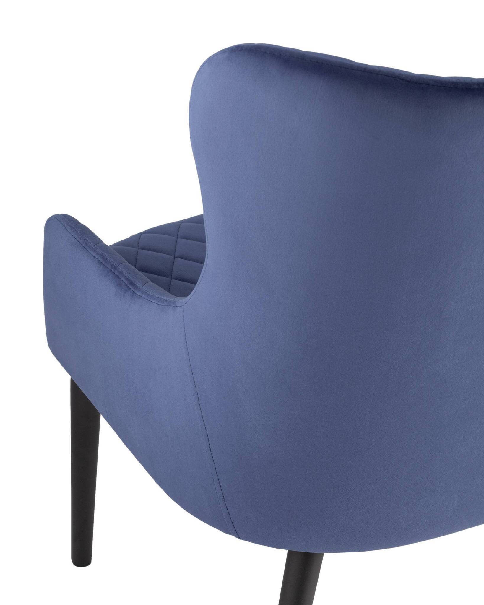 Кресло Ститч велюр королевский синий Stool Group