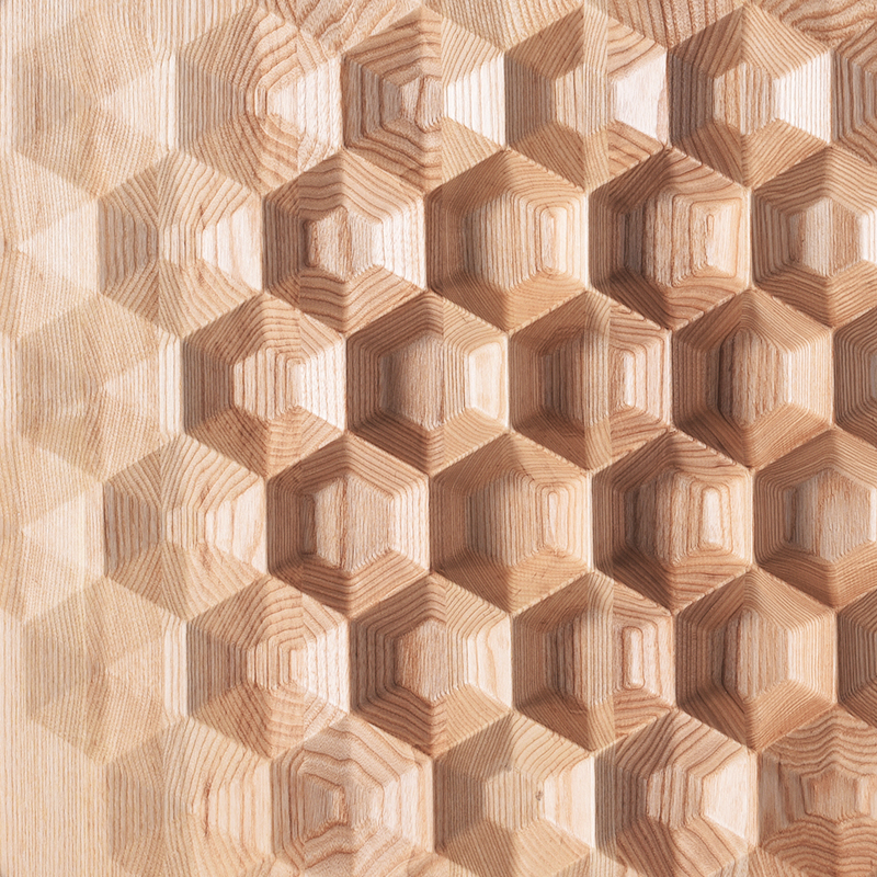 Потолочный светильник HONEY D60 White/Dark wood by ImperiumLoft