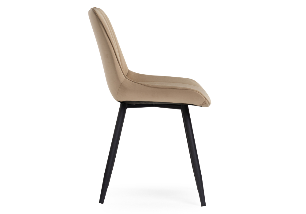 Стул Woodville Седа бежевый / черный 502094