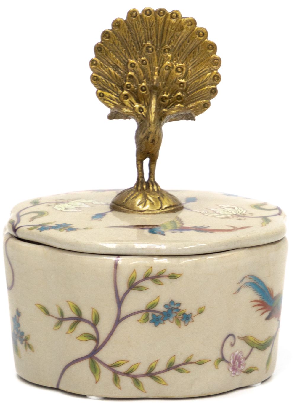 Шкатулка с павлином Glasar 31G2501/B1229FHC/HFD2075