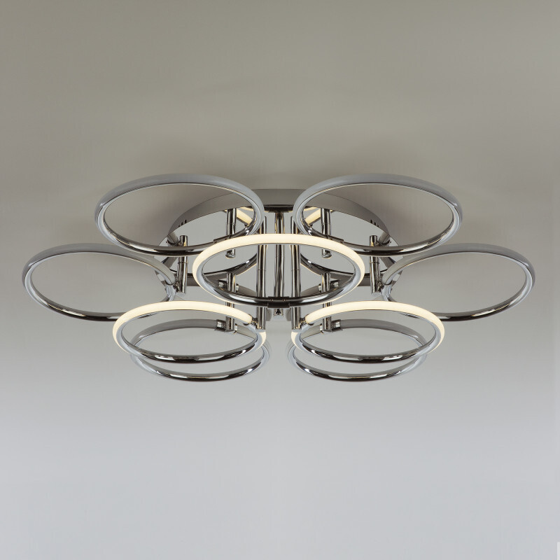 Люстра на штанге Eurosvet 90069/9 хром