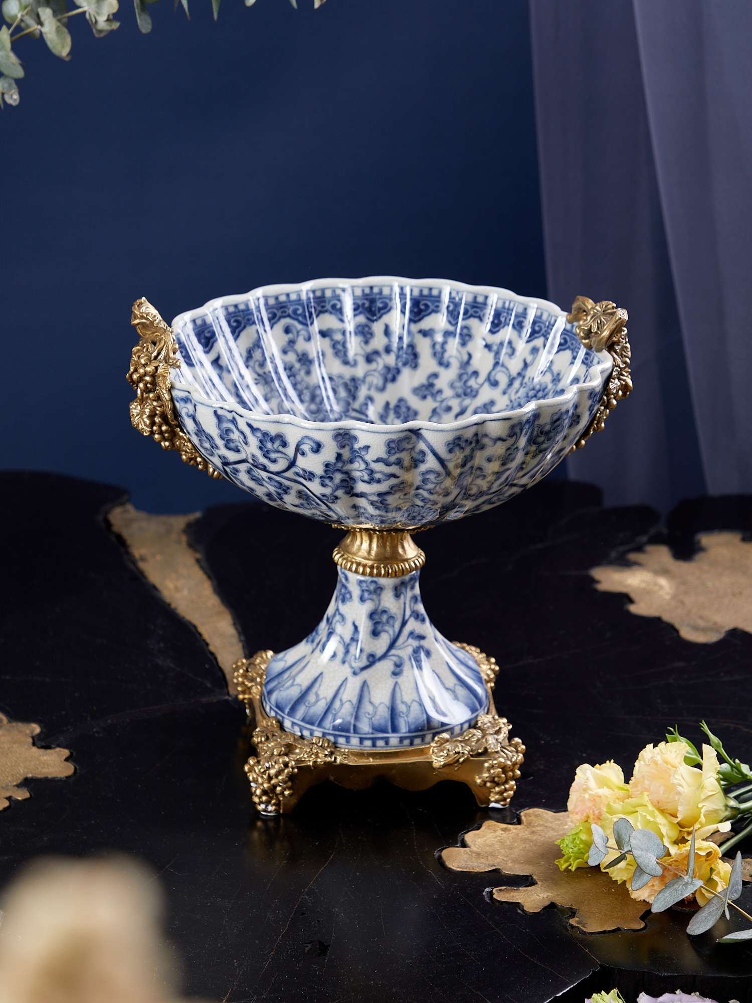 Чаша для фруктов Glasar 31G2615/B709C/HQEN0252