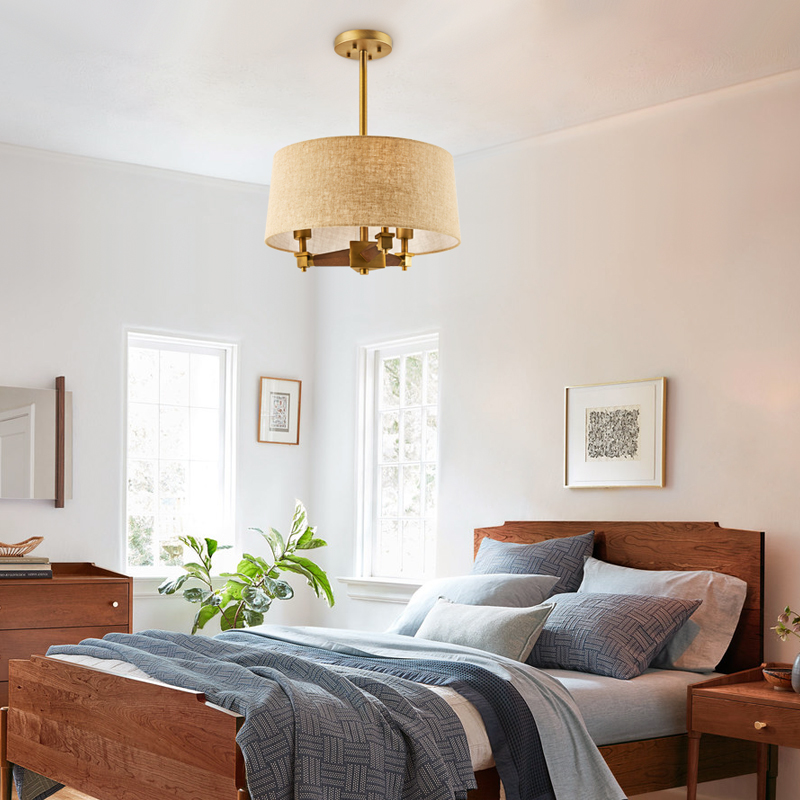 Люстра на штанге Jorgenson White by ImperiumLoft