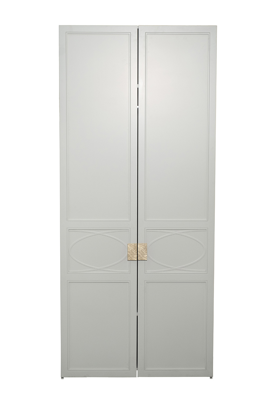 Шкаф двухдверный с полками и штангой бежевый Garda Decor 151SV-00009 Шкаф двухдверный с полками и штангой бежевый Garda Decor 151SV-00009