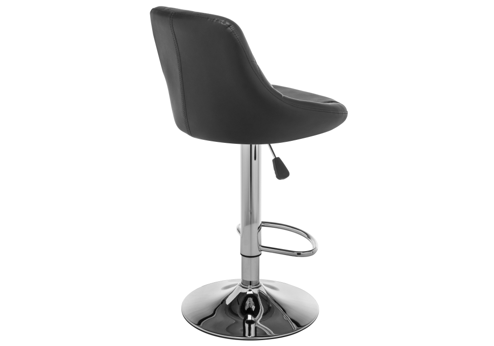 Барный стул Woodville Curt черный 1414