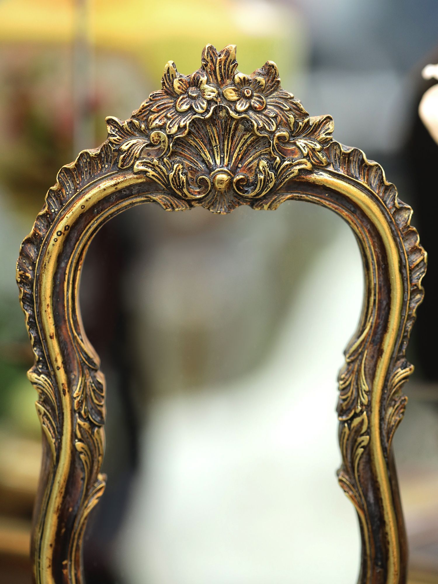 Зеркало настольное с подставкой, под старину Glasar 28-566