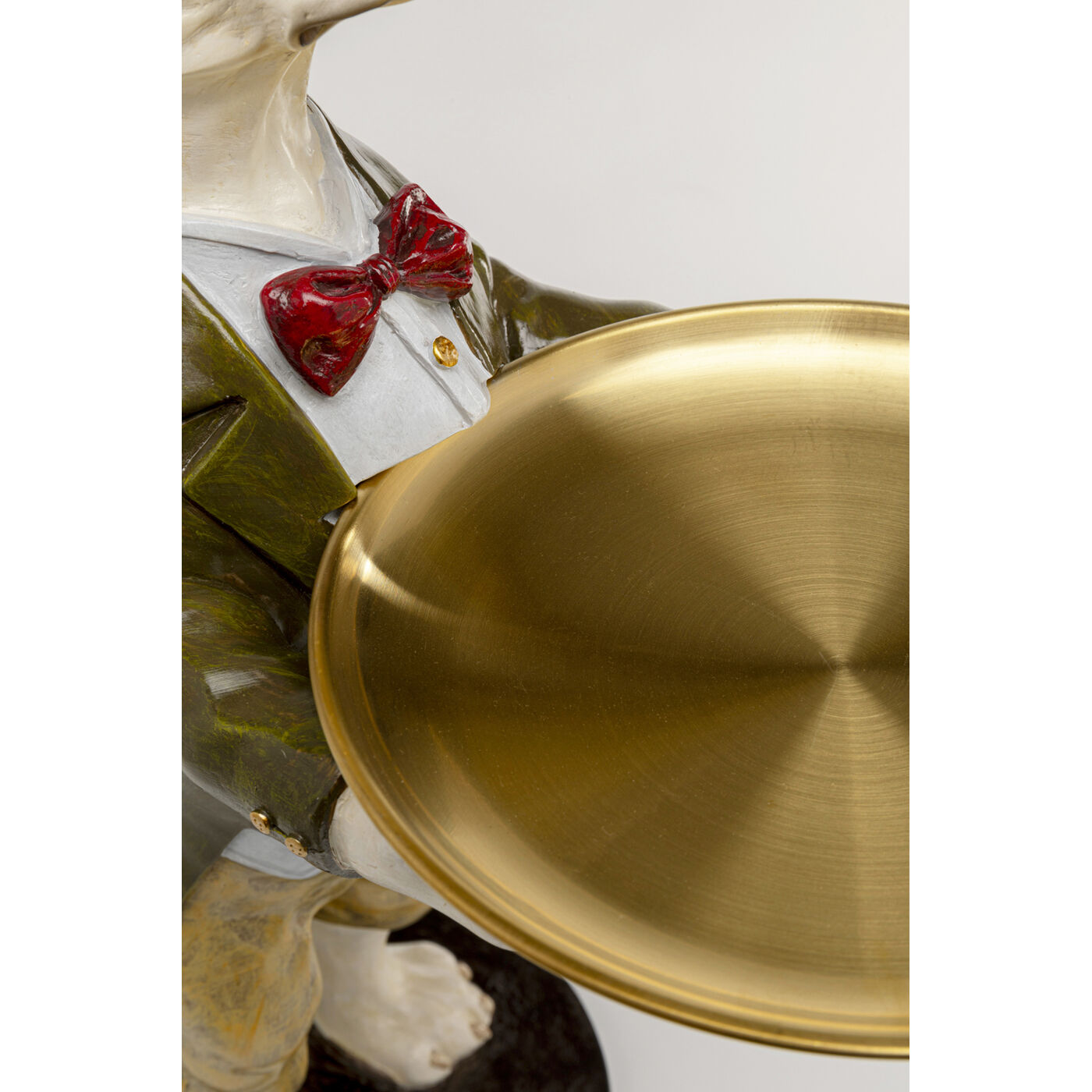 Фигура декоративная Gentleman Dog Tray 43cm KARE 56919