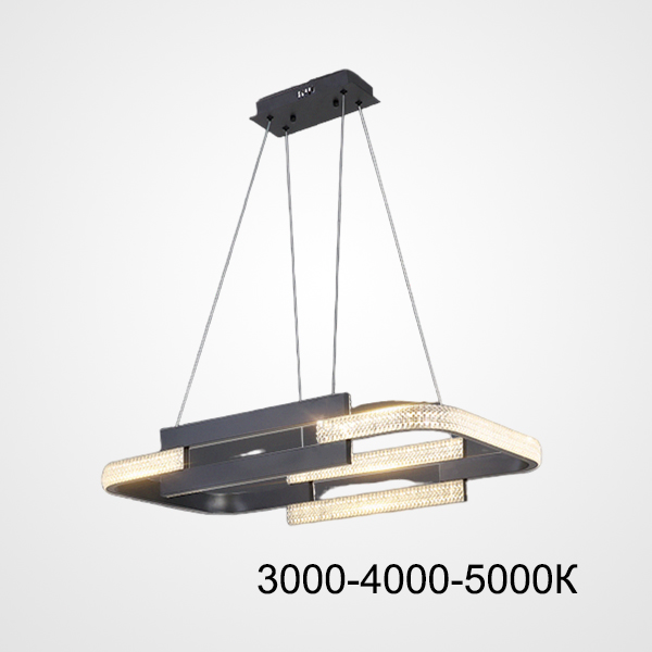 Подвесной светильник LOUELLA  A L77 Black Трехцветный свет by ImperiumLoft