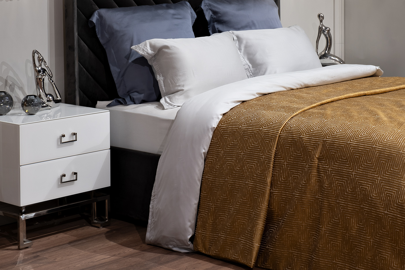 Покрывало горчичное Garda Decor 121GD-12115