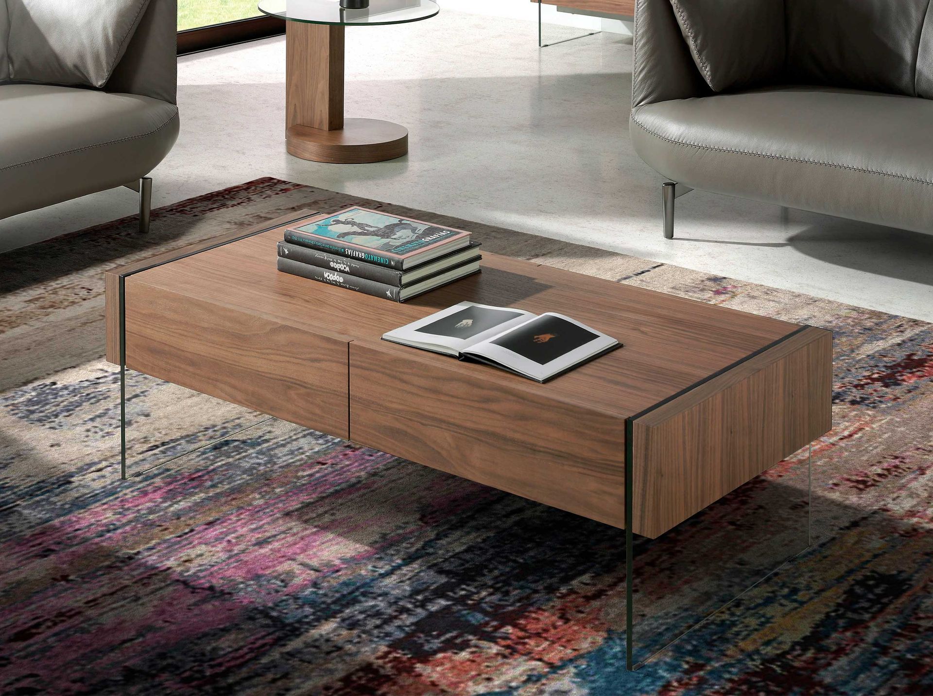 Журнальный столик CP1803-G-NOGAL /2050 Angel Cerda