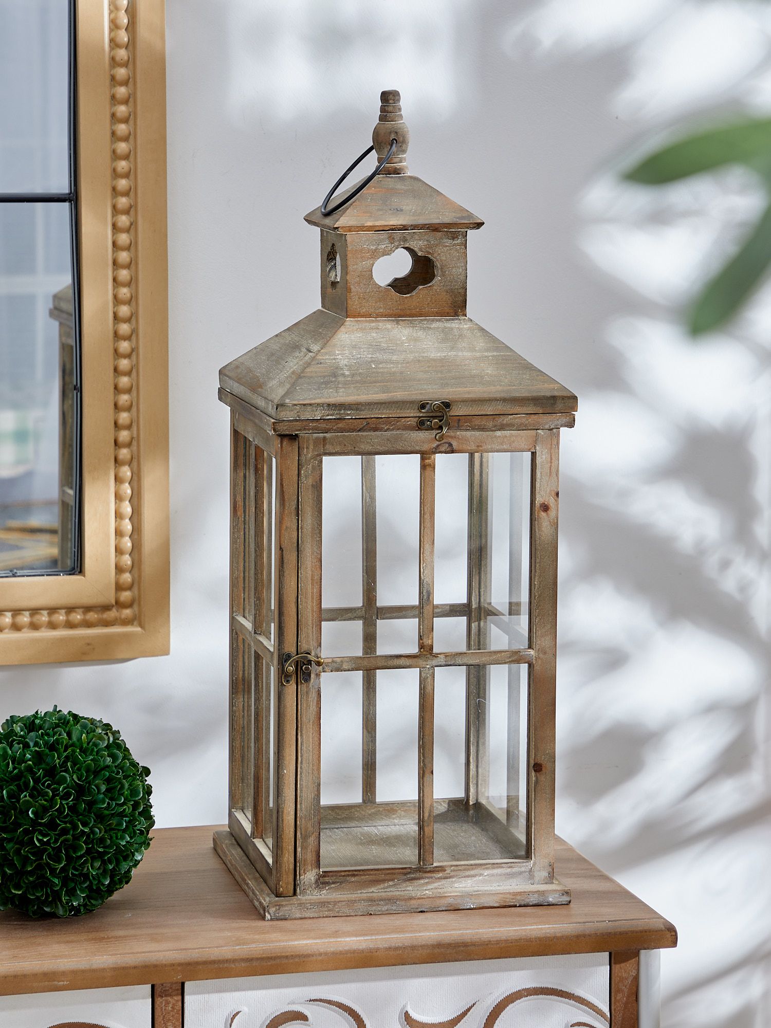 Подсвечник-фонарь Glasar 57-306/1