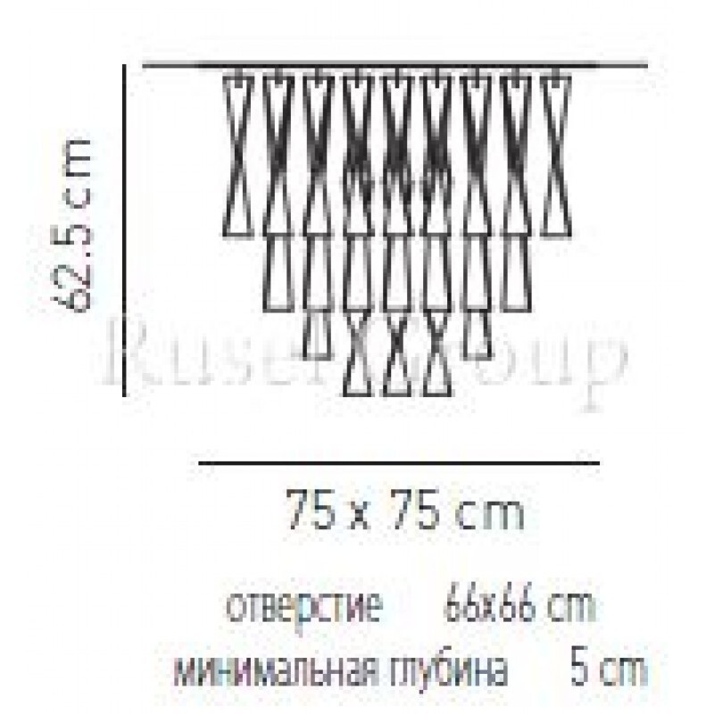 Встраиваемый светильник Axo Light AURA PL GR I