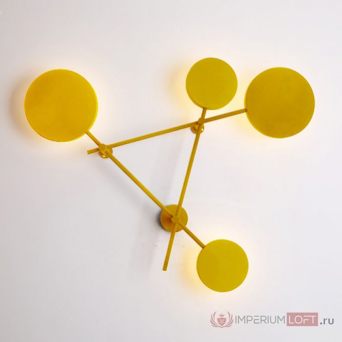 Бра Iride Bernhardt Dots 100 Cm Желтый By Imperiumloft