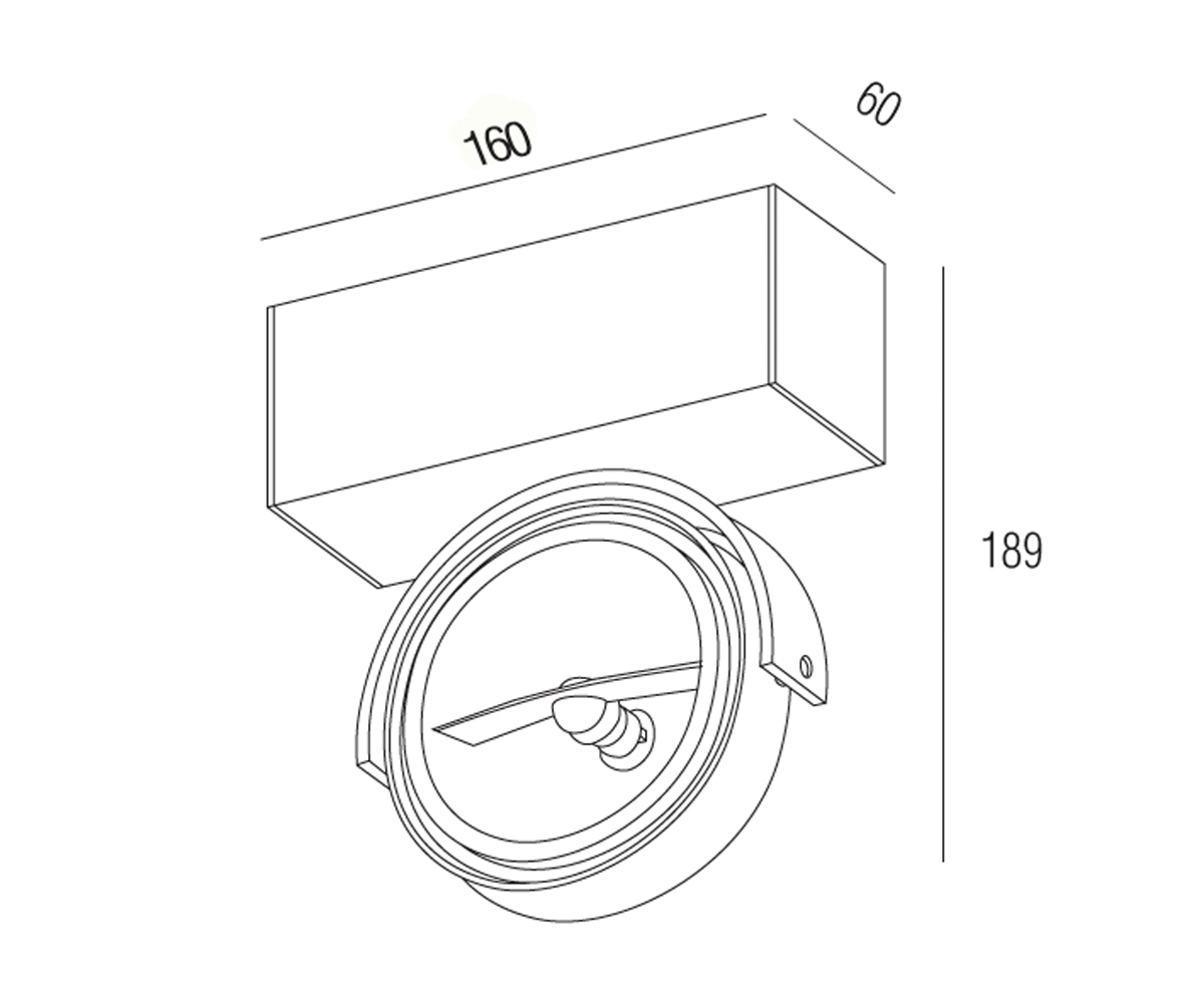 Накладной светильник Donolux DL18407/11WW-White