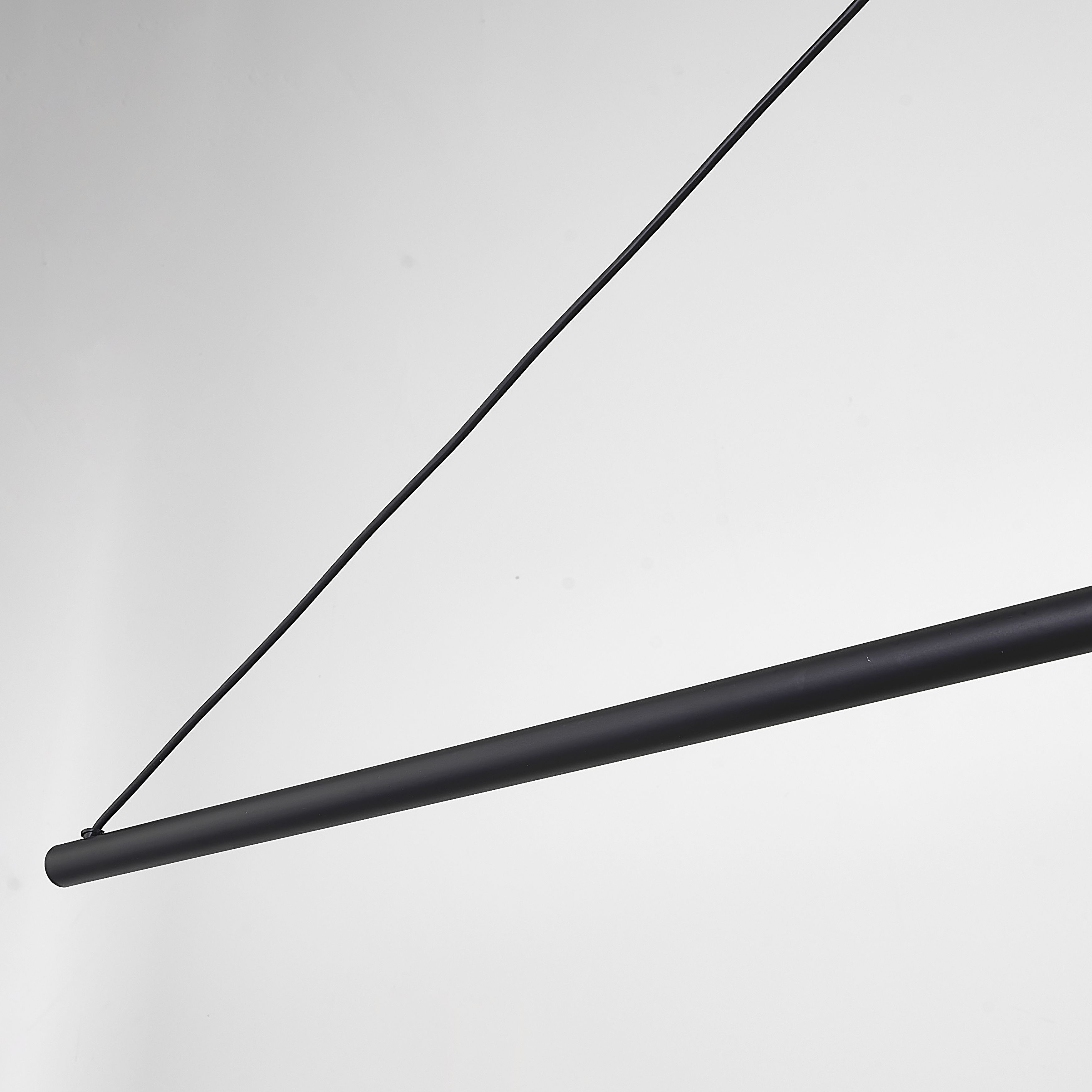 Подвесной светильник SUSPENSION CERCLE ET TRAIT – GRAPHITE SATINE L170 by ImperiumLoft