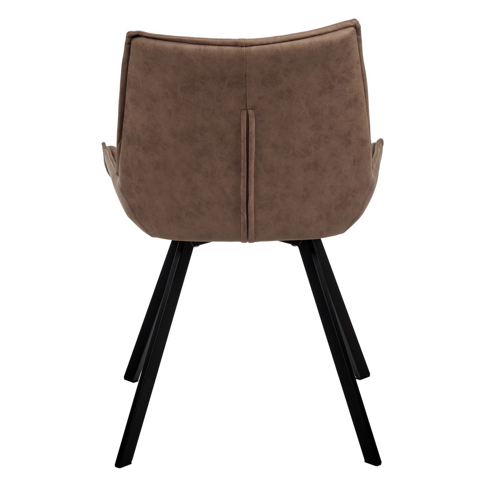 Стул Soft коричневый, искусственная замша Bradex Home RF 0409