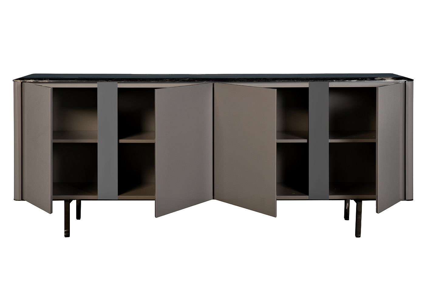 Комод с мраморной столешницей Garda Decor 58DB-10211