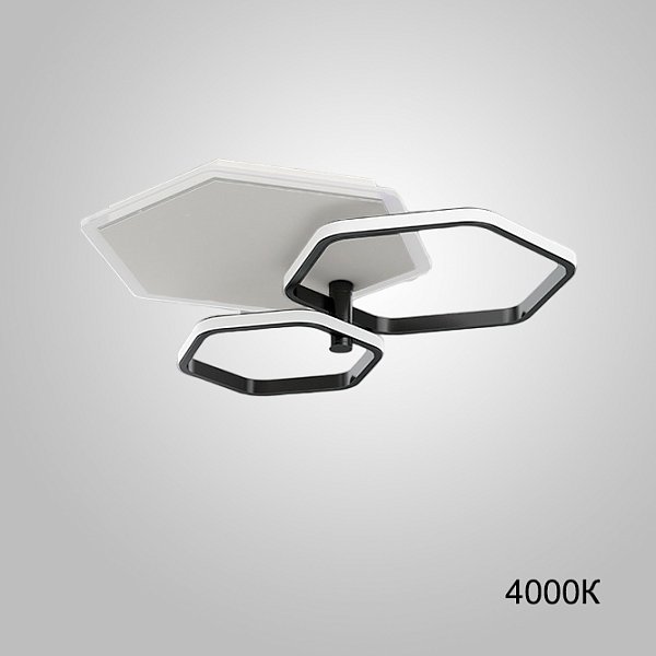 Потолочный светильник EDGON S Black 4000К by ImperiumLoft