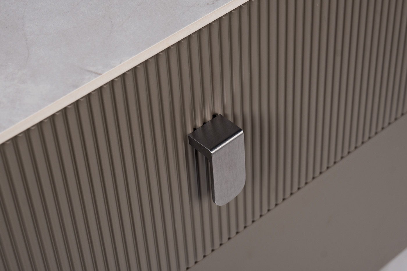 Тумбочка с ящиками серая Garda Decor 40AD-00720