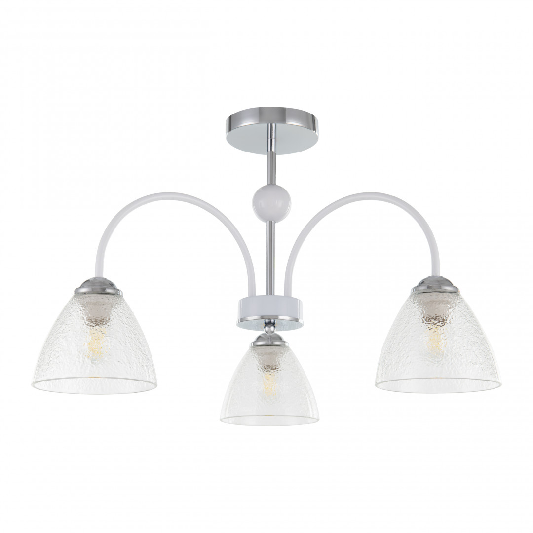 Люстра с плафонами 321410/3 CR+WH Arte Milano