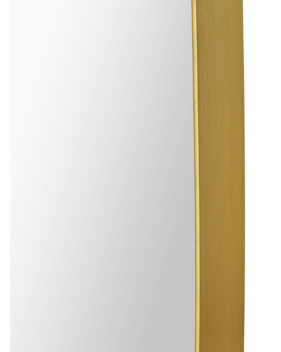 Золотое настенное зеркало Вейл Louvre Home DWM240331PND