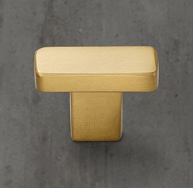 Ручка-кнопка Restoration Hardware Vauxhall L.3.2 Lac.Burnished Brass