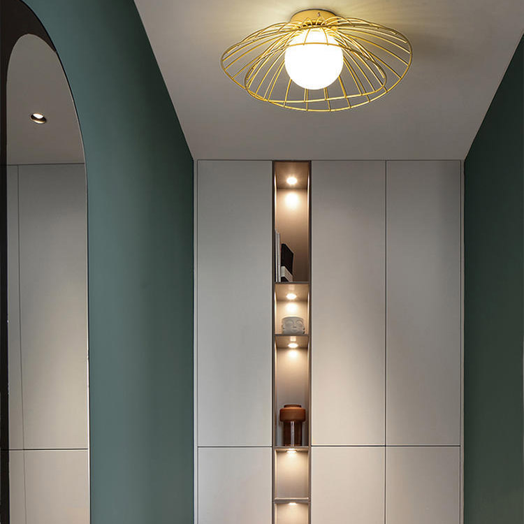 Полоточный светильник JARDIN Gold by ImperiumLoft