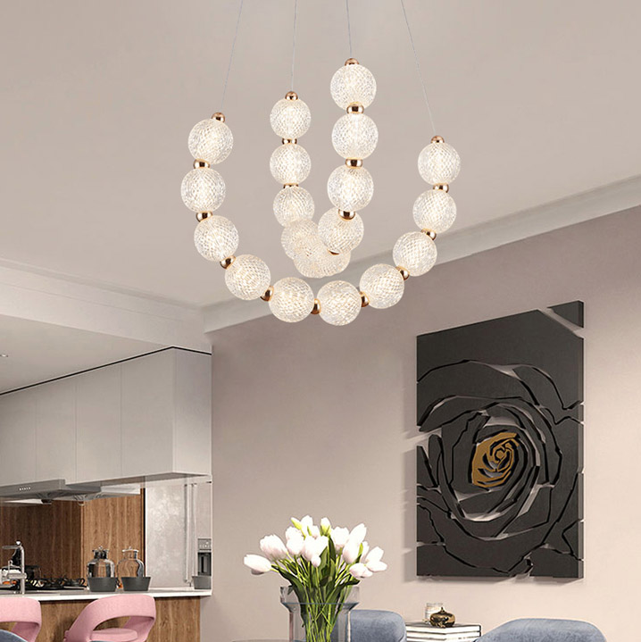 Подвесная люстра ICELIN B D60 4000К by ImperiumLoft