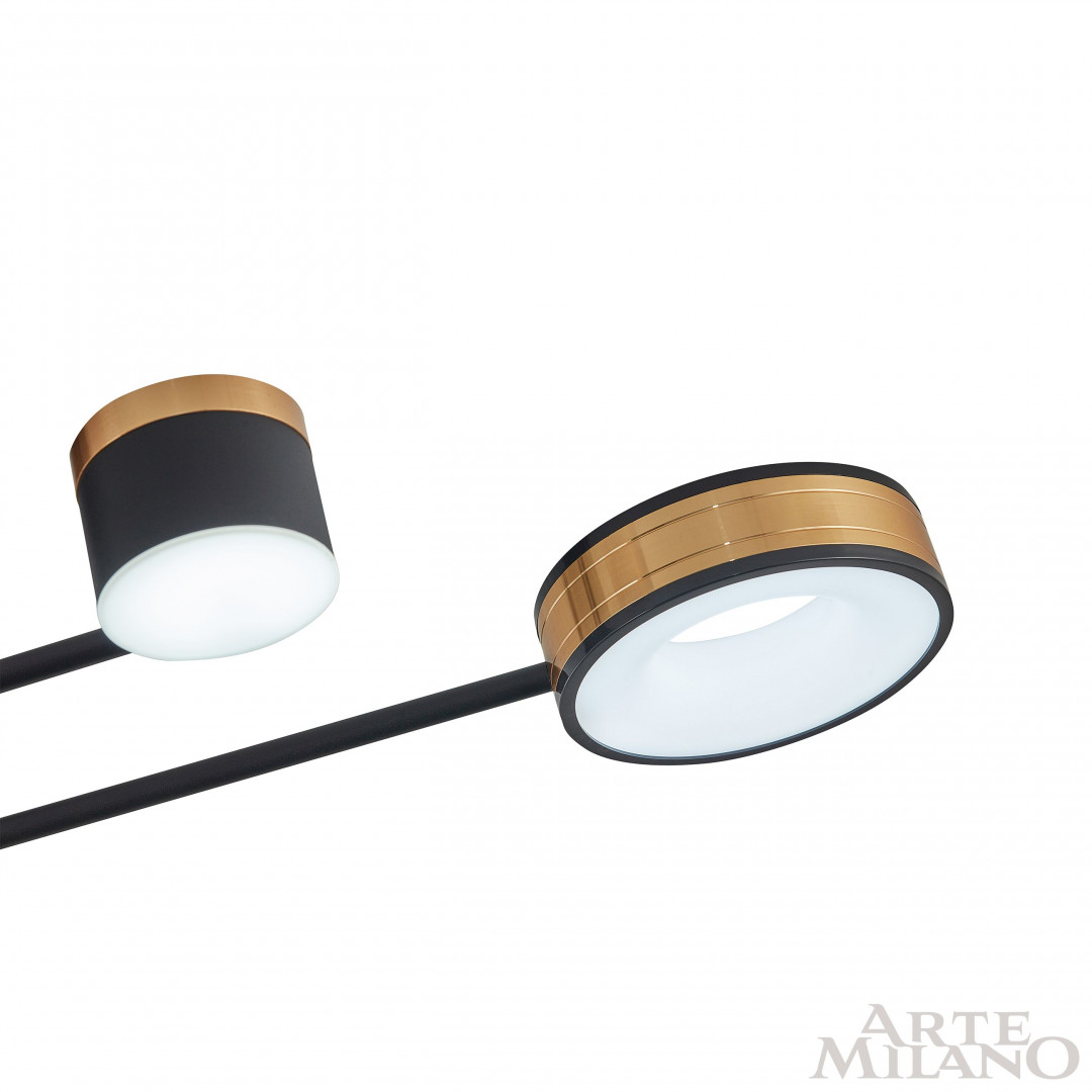 Светильник светодиодный 272040/8 BK/GD Arte Milano