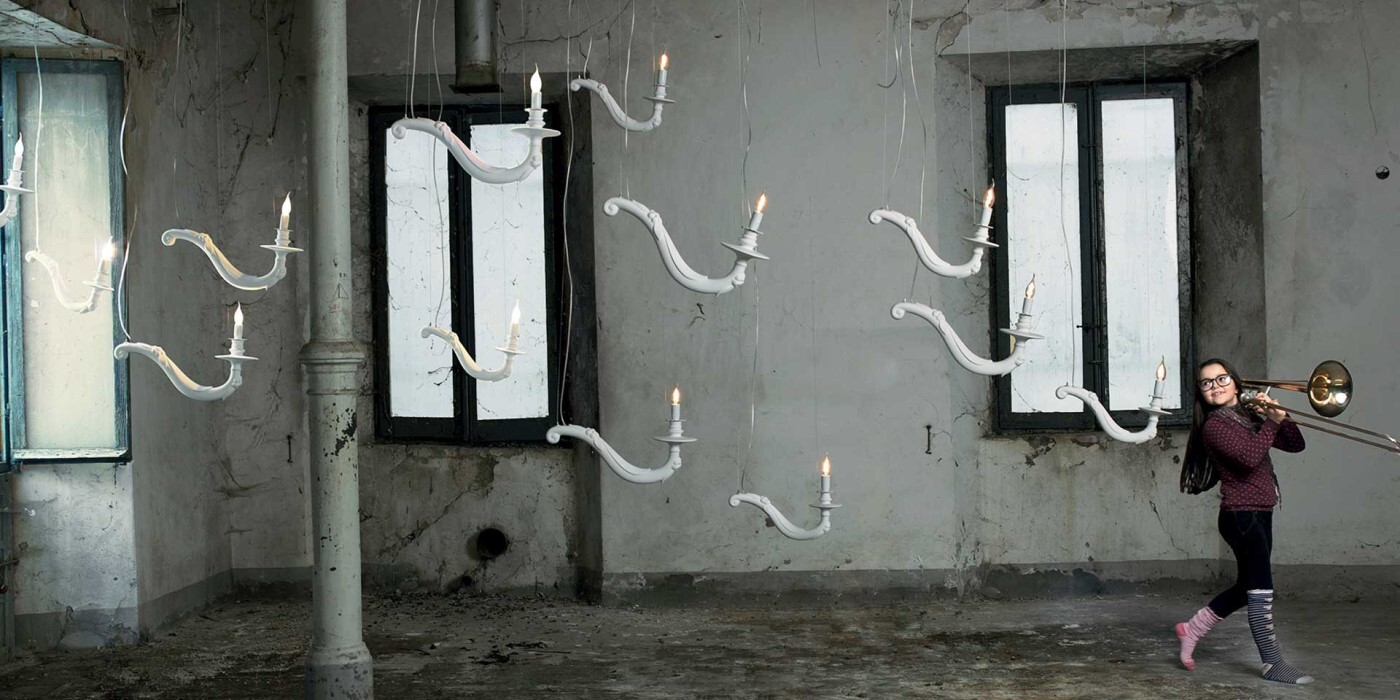 Подвесной светильник Karman Déjà-Vu Nu 42 SE117 1B INT