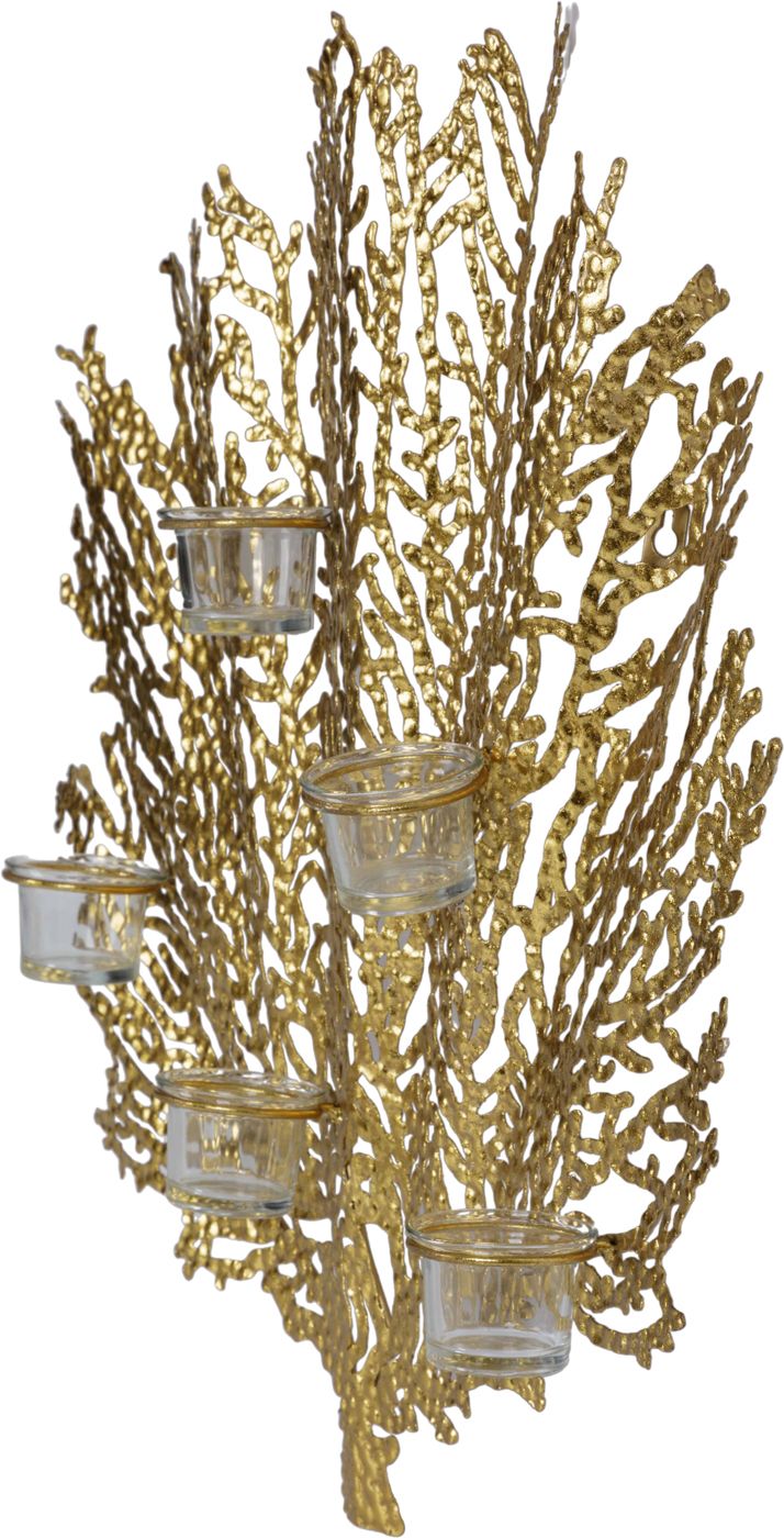 Подсвечник настенный на свечей Glasar 57-090