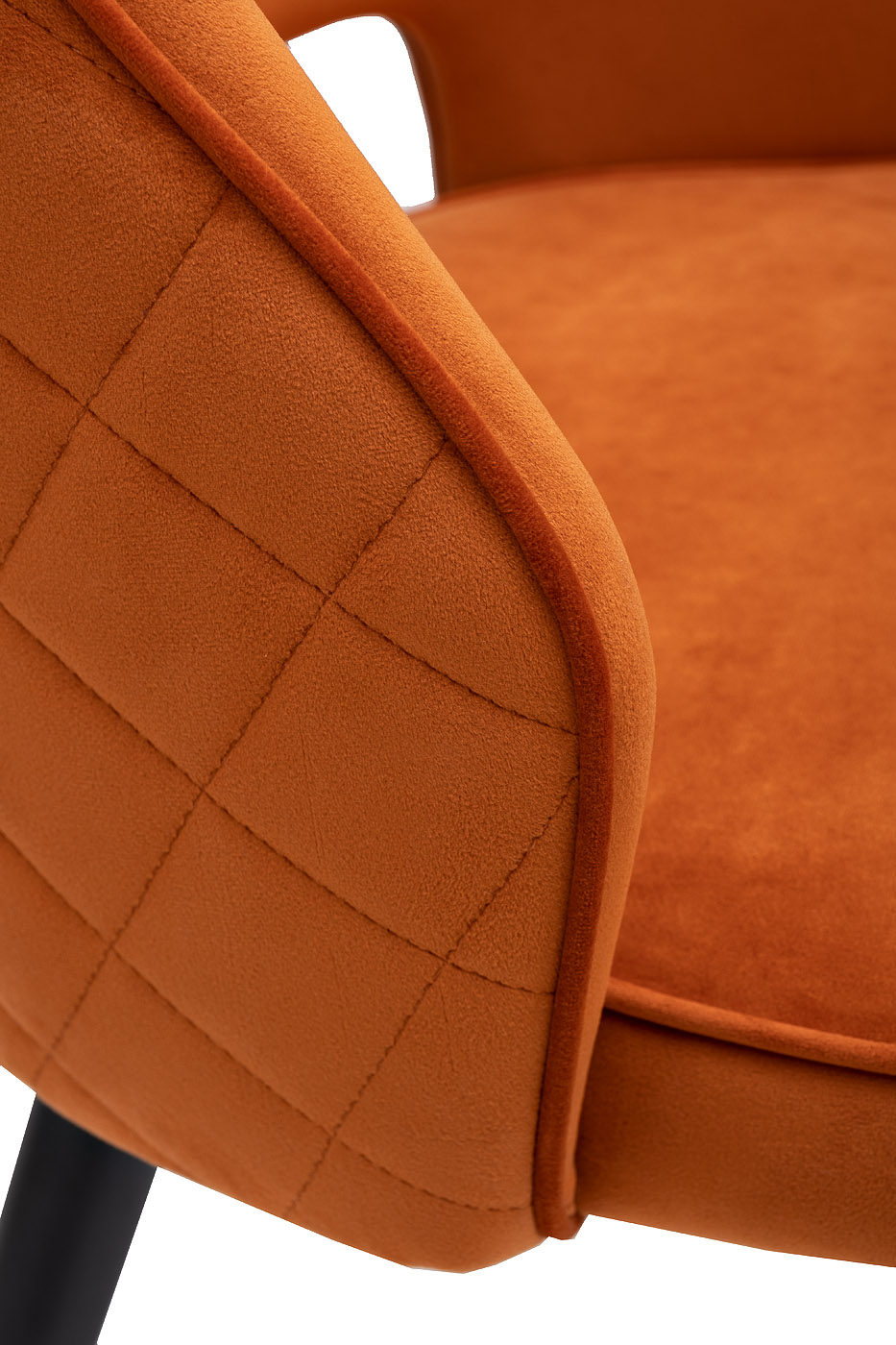 Стул обеденный велюровый терракотовый Garda Decor 30C-1205-1 TER