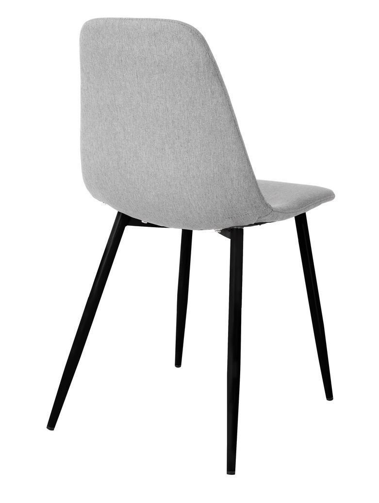 Стул Comfort серый с чёрными ножками Bradex Home FR 0412