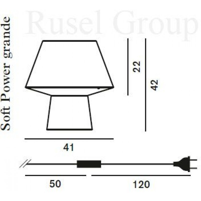 Настольная лампа Foscarini  Diesel soft power grande tavolo