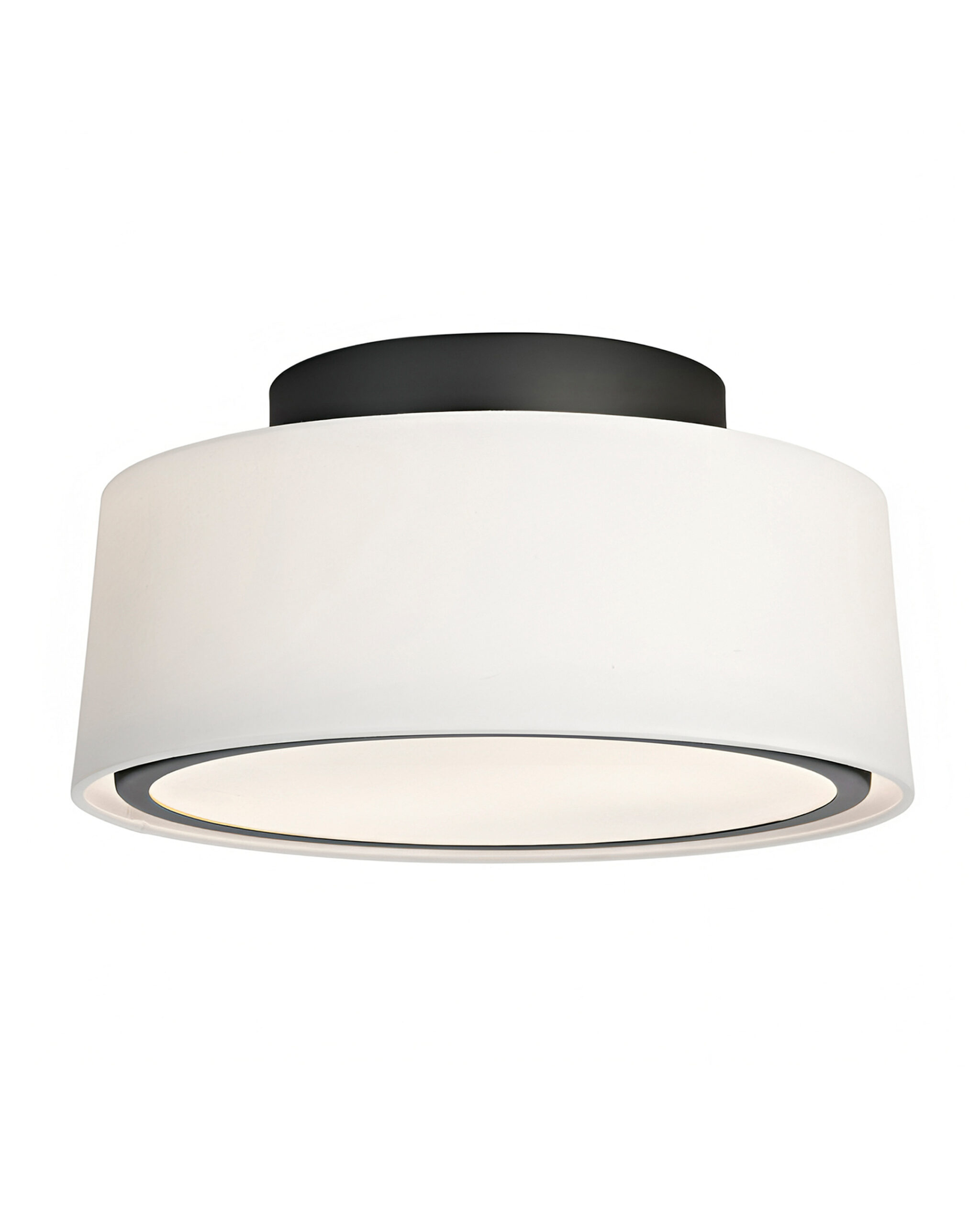 Большой чёрный потолочный светильник Флемиш Louvre Home JJ11125-2XA