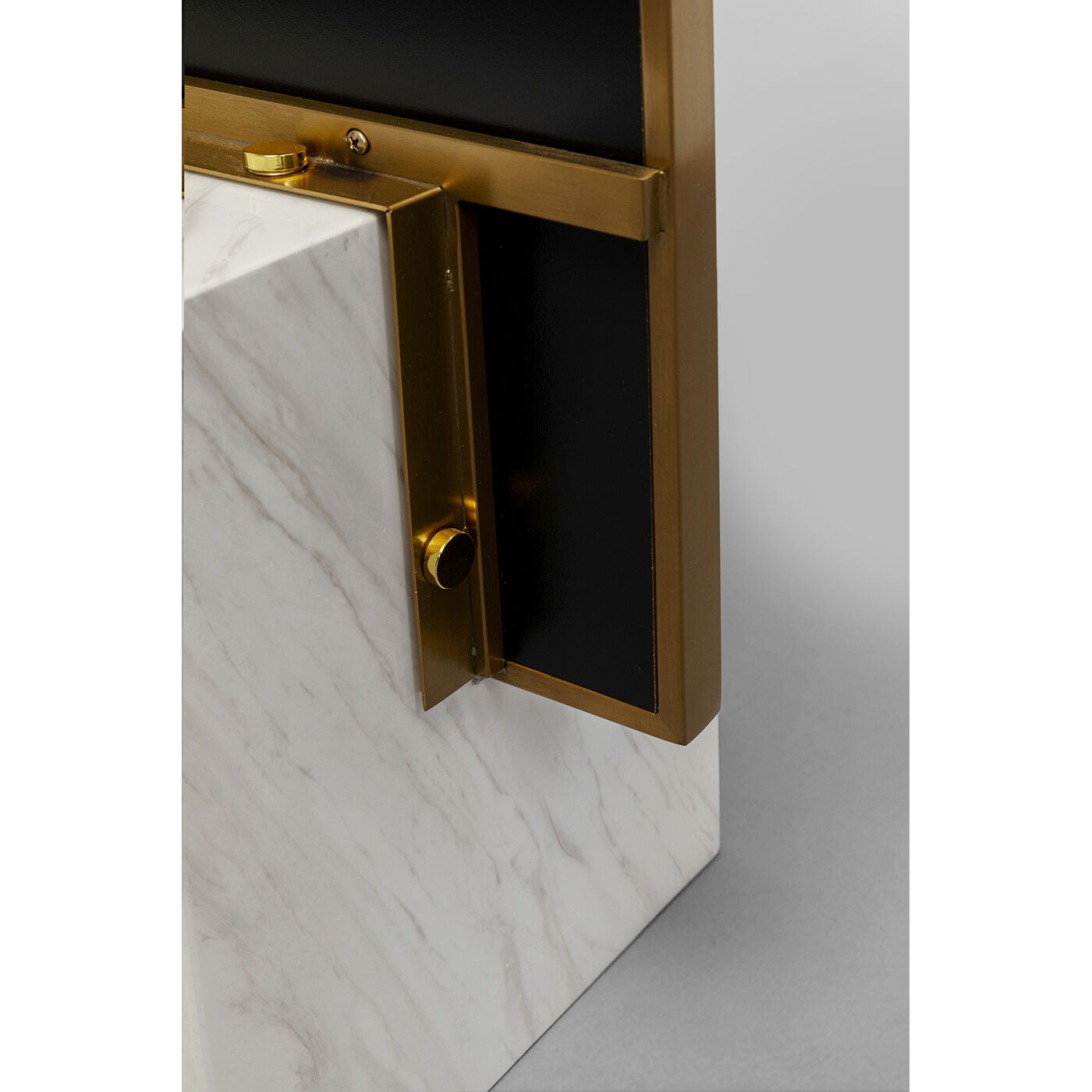 Зеркало напольное Hulda Brass 46x180 см KARE 87781