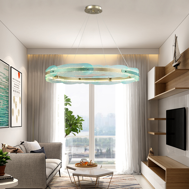 Люстра Portola Brayden Studio D86 Blue by ImperiumLoft