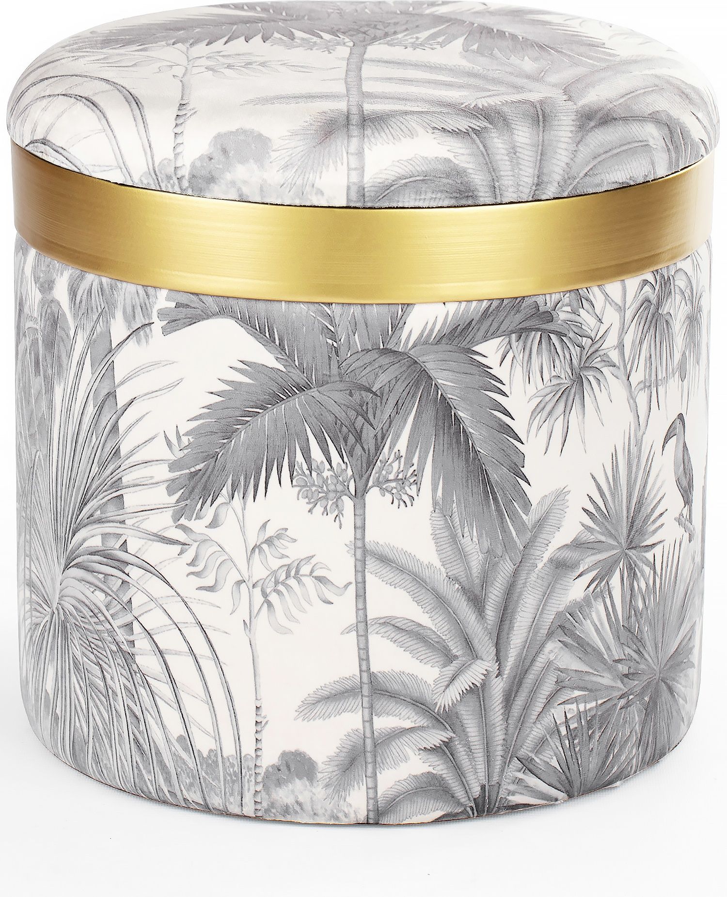 Пуф с крышкой Glasar 49-240C