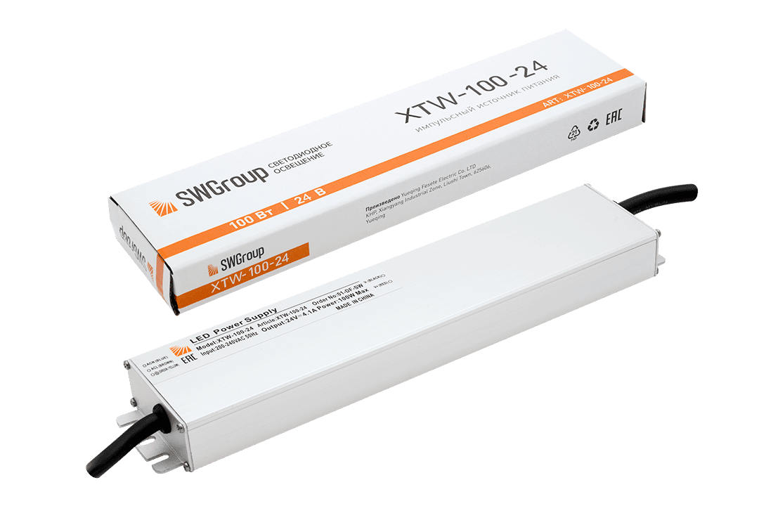 Блок питания SWG XTW-100-24