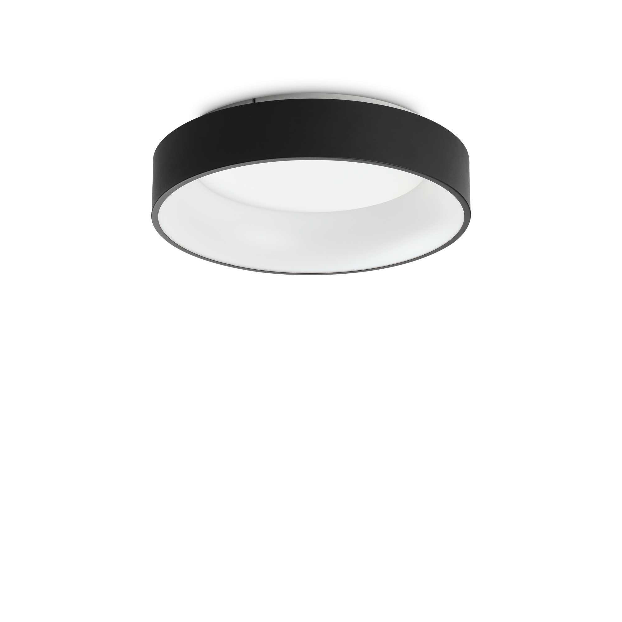 Потолочный светильник Ideal Lux ZIGGY PL D45 NERO 307206 Потолочный светильник Ideal Lux ZIGGY PL D45 NERO 307206