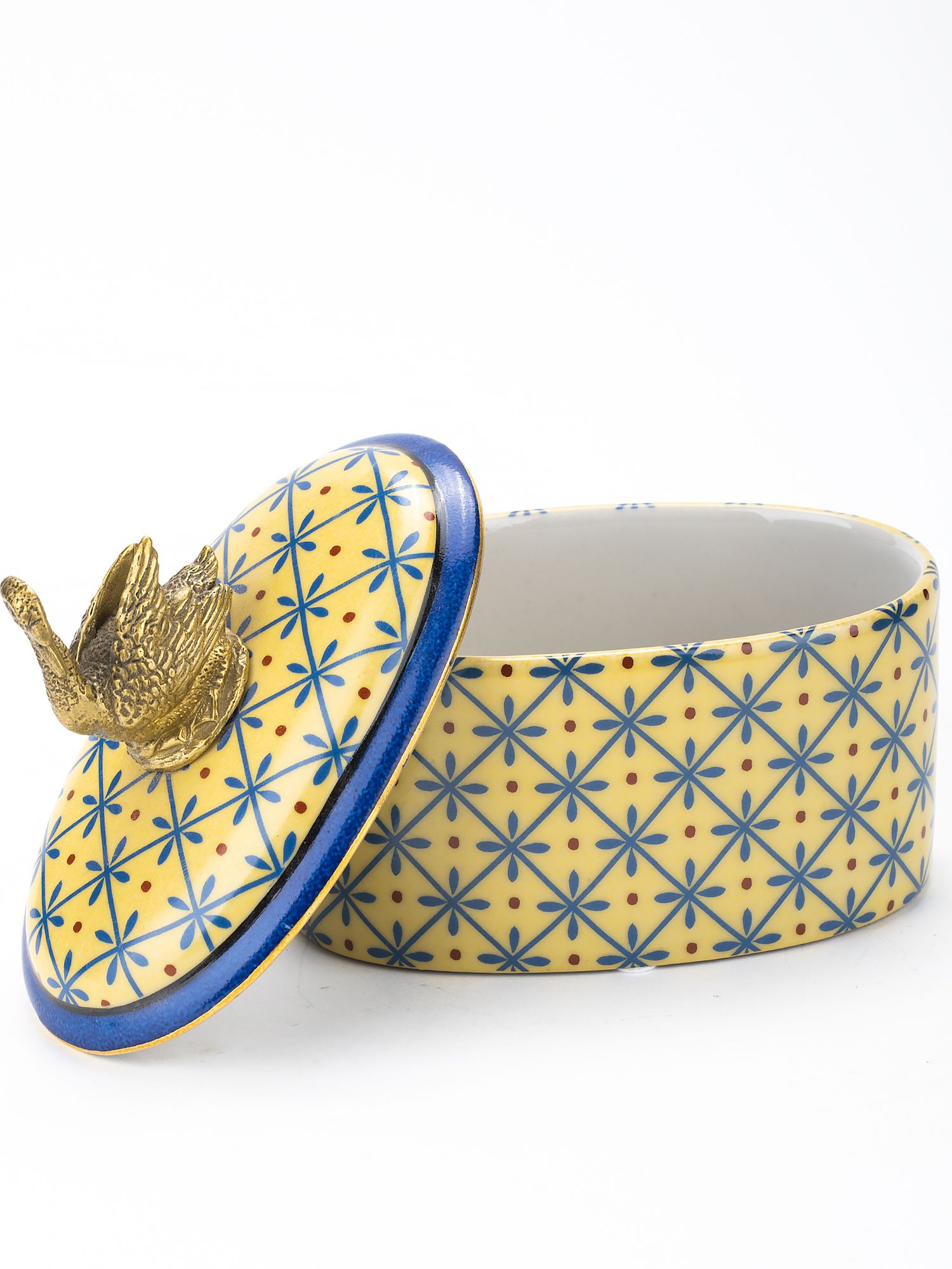 Шкатулка с лебедем Glasar B788/1/HY2204