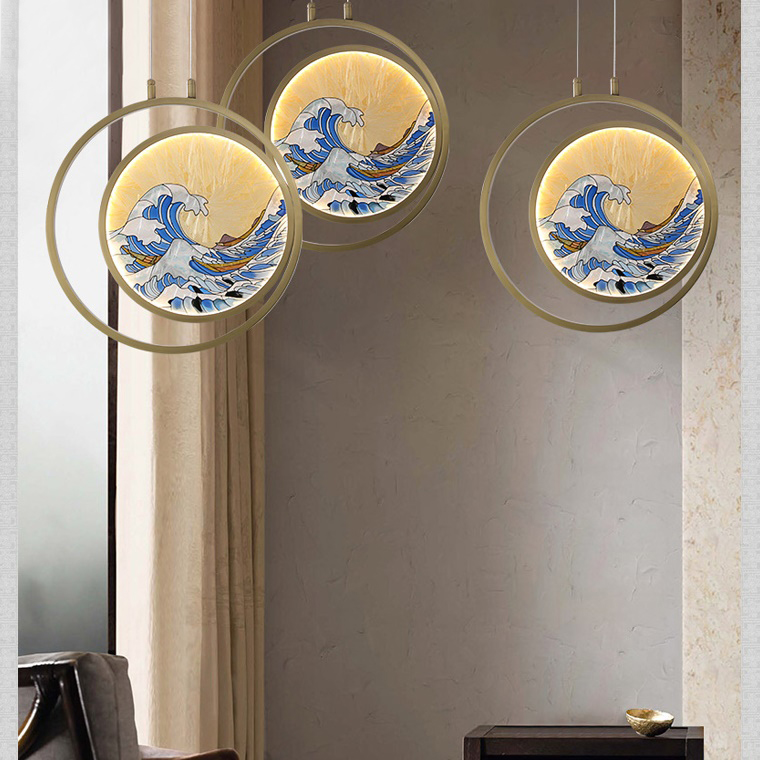 Подвесной светильник AKIRA WAVE ONE by ImperiumLoft