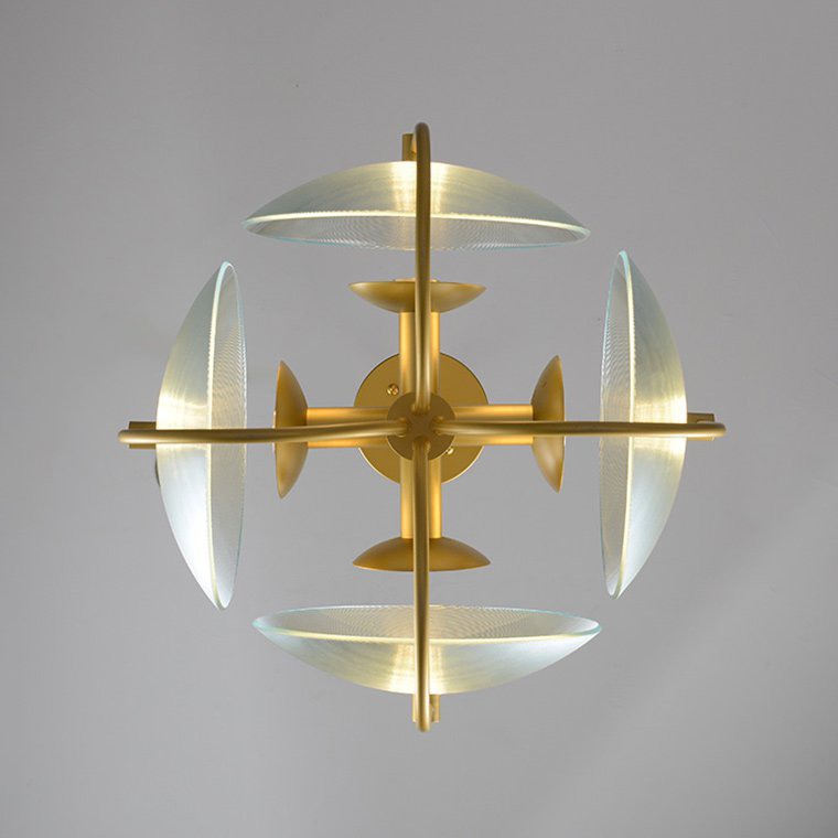 Подвесная люстра REFLEX-B Черный, Белый by ImperiumLoft