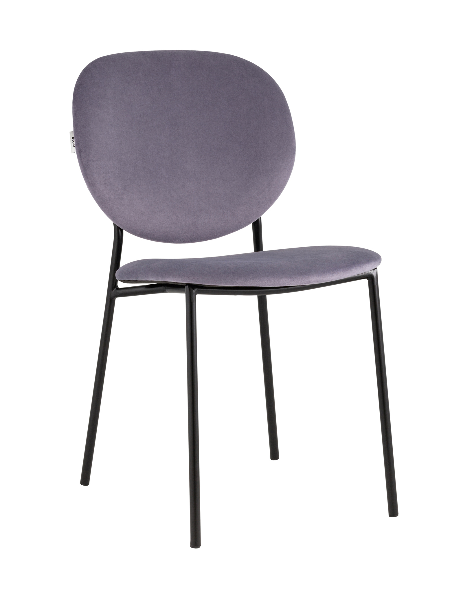 Стул Стенли велюр пыльно-сиреневый Stool Group