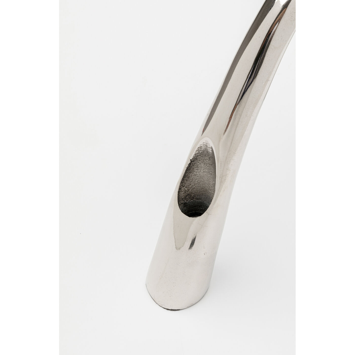 Подсвечник Bow Duo Chrome 21cm KARE 57123